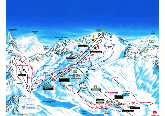 Skigebiet Mölltaler Gletscher