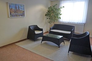 Gruppenbegrüßungsraum