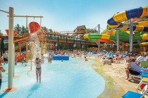 Außenbereich des Aqua Mexicana