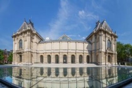 Außenansicht des Palais des Beaux-Arts in Brüssel