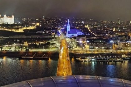 Bratislava nachts
