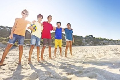 Strand an der Belgischen Nordsee