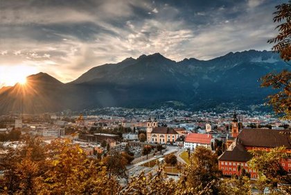 Blick über Innsbruck