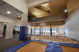 Bodentrampoline mit Schnitzelgrube Pressmind Bild-ID : 2068711