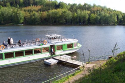 Schifffahrt Kriebstein