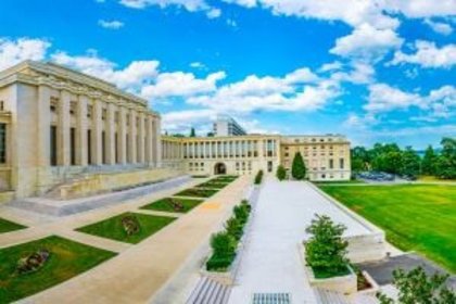 Klassenfahrt Genf: Palais des Nations als Sitz der Vereinten Nationen in Genf