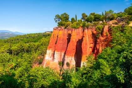 Ockerfelsen Roussillon