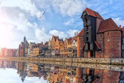 Krantor in Danzig – historisches Wahrzeichen für Schulklassen