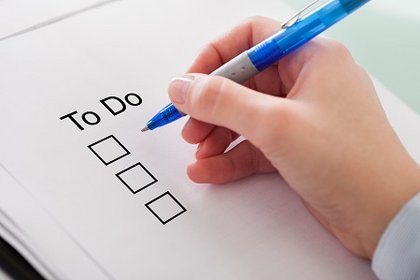 Checkliste zur geplanten Klassenfahrt für die Lehrkräfte