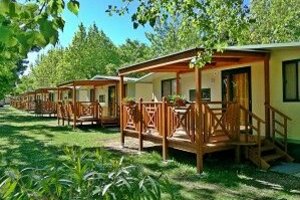 Mobile-Home Blu Romantic Beispiel außen