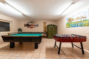 Billard und Tischfußball