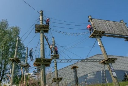 Hochseilgarten in Worriken