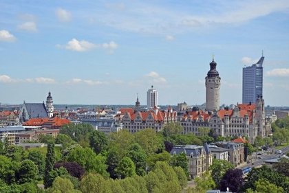 Skyline von Leipzig