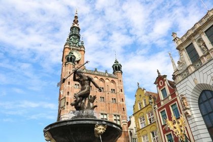 Neptunbrunnen in Danzig – kulturelles Highlight im Stadtzentrum