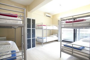 Mehrbettzimmer-Beispiel mit Etagenbetten