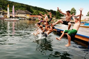 Wasseraction am hauseigenen Steg Pressmind Bild-ID : 1255422