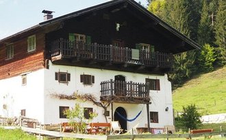 Außenansicht Berghütte