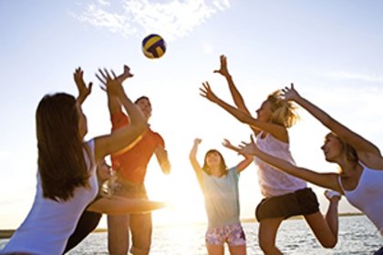 Beachvolleyball Schüler Rügen