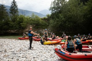 geführte Raftingtour