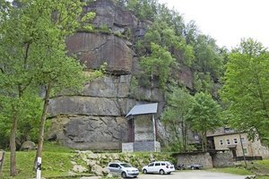 Der Kletterfelsen direkt am Haus Pressmind Bild-ID : 1225829