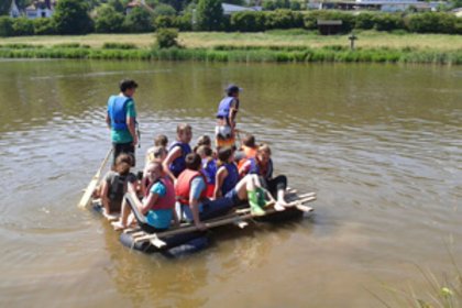 Flossbau Burg Rieneck