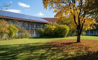 Außenansicht Sportschule