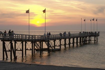 Wasserbrücke Weissenhäuser Strand Wasserbrücke Weissenhäuser Strand