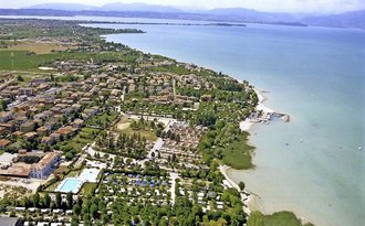 Ferienanlage von oben