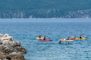 Spass bei einer Kajaktour mit mare vivum