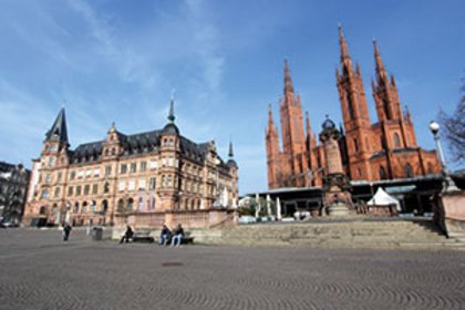 Stadtbild von Wiesbaden