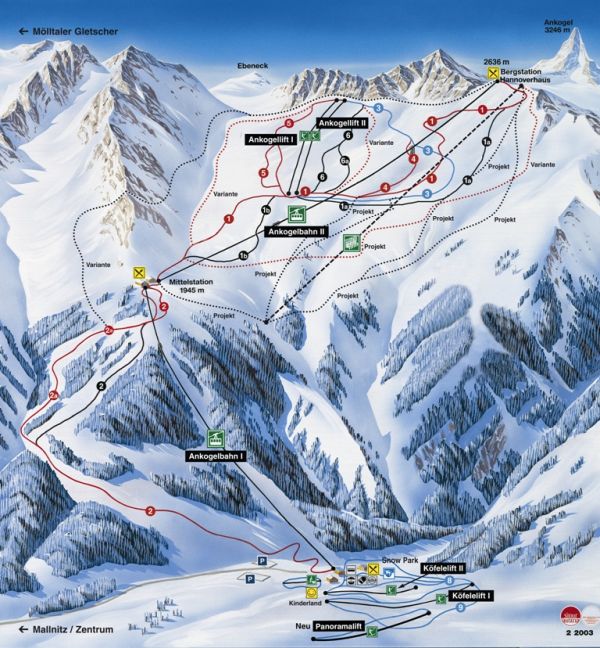 Skigebiet Ankogel / Mallnitz