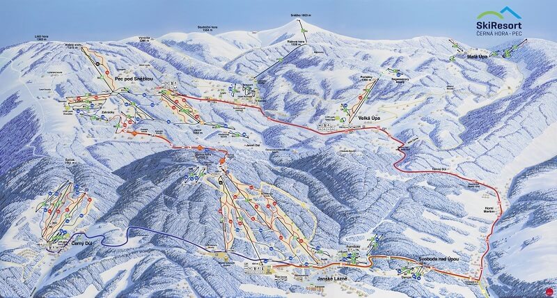 Skigebiet Cerna Hora